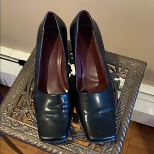 VTG Franco Sarto Black Pumps Sz 9